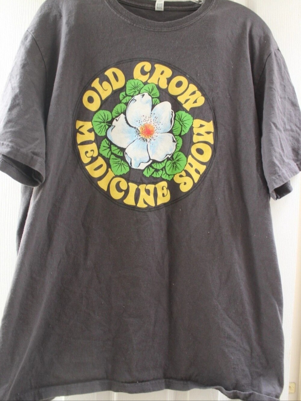 Old Crow Medicine Show Concert Tour T Shirt Men’s XL Made In USA Bluegrass Band